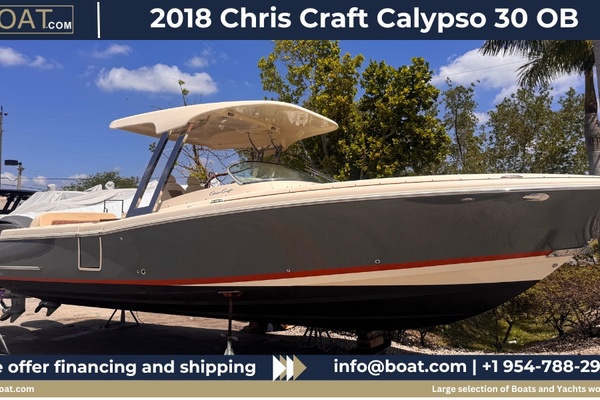 30ft Chris Craft Yacht For Sale