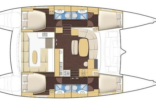 Sogno di Piu 44ft Lagoon Yacht For Sale