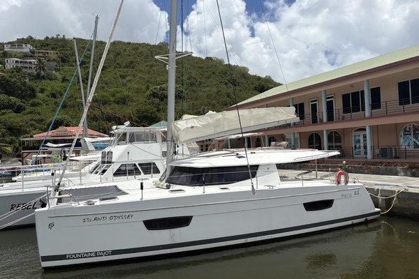 44-ft-Fountaine Pajot-2017-Helia 44 Evolution Oceanic Package-Island Odyssey Manuel Reef Marina  Virgin Islands (British)  yacht for sale