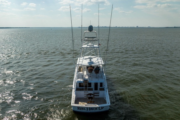 Reel Hook Up 60ft Hatteras Yacht For Sale