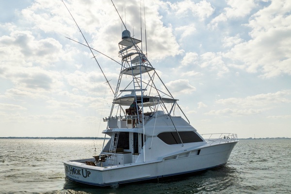 Reel Hook Up 60ft Hatteras Yacht For Sale