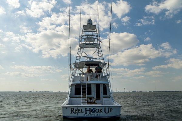 Reel Hook Up 60ft Hatteras Yacht For Sale
