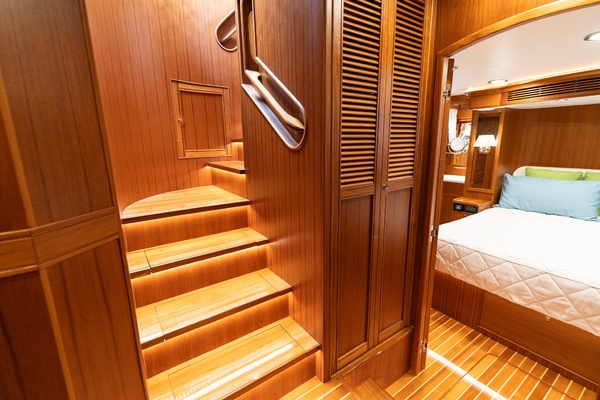 Companionway Stairs Facing Aft