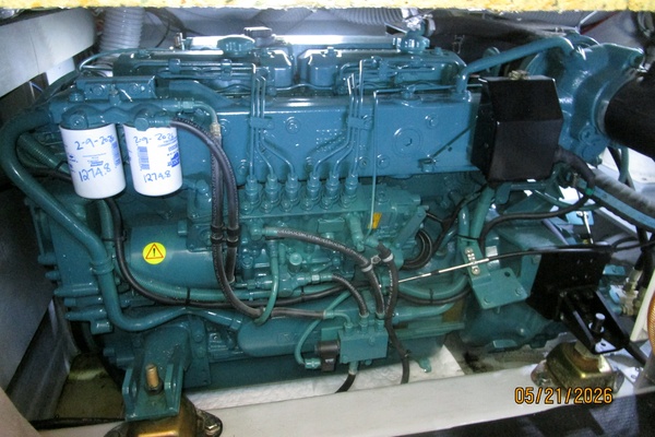 43' Menorquin starboard main engine