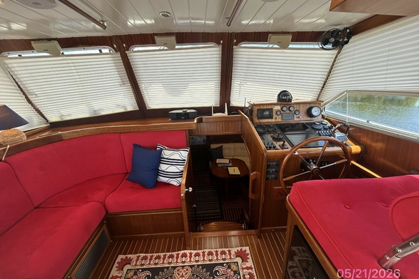 43' Menorquin pilothouse forward