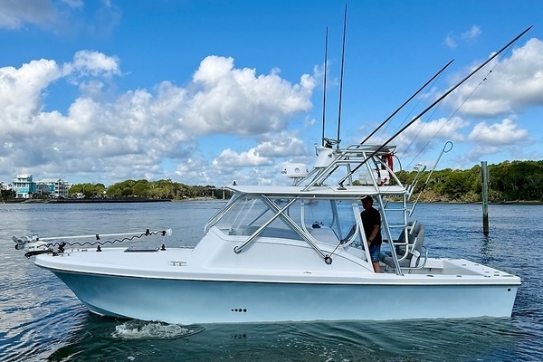 Photo of the 1973 Custom Carolina 27 National "Rare Breed"