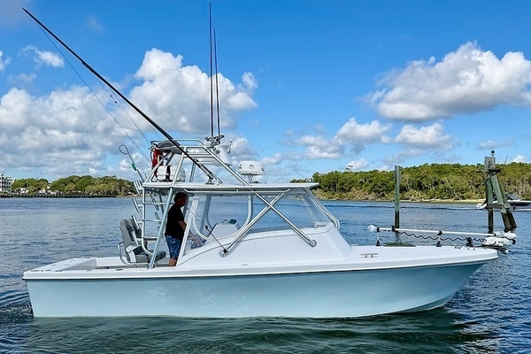 Photo of the 1973 Custom Carolina 27 National "Rare Breed"