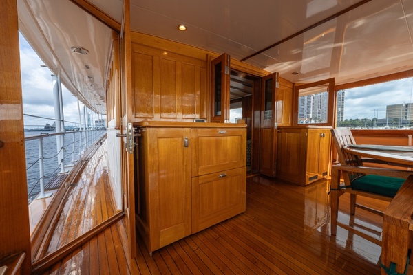 INNISFAIL 91ft Mathis Trumpy Yacht For Sale