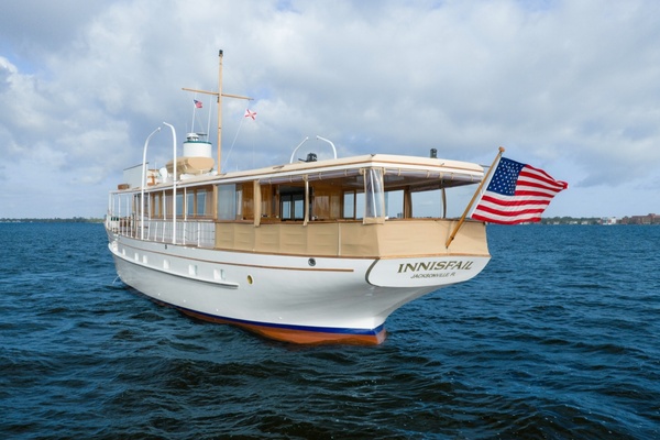 INNISFAIL 91ft Mathis Trumpy Yacht For Sale