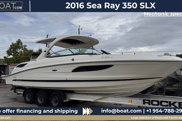 35-ft-Sea Ray-2016-350 SLX-Pompano Beach Florida United States yacht for sale