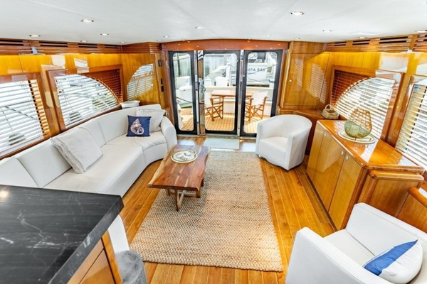 SOGGY DAWG IV 64ft Hatteras Yacht For Sale