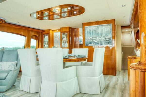 MAJESTIK 80ft Hatteras Yacht For Sale