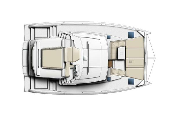 Bali 4.2: Flybridge & Foredeck Lounge