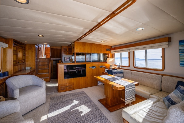 Undaunted  58ft Kadey Krogen Yacht For Sale