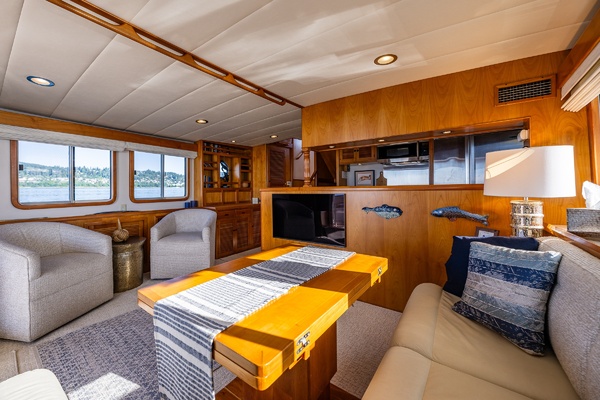 Undaunted  58ft Kadey Krogen Yacht For Sale