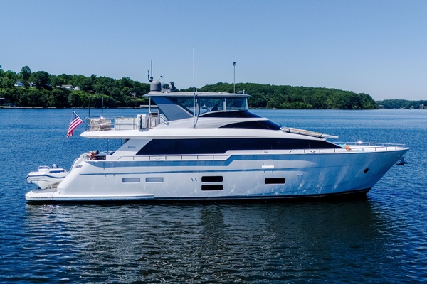 Lovie 75ft Hatteras Yacht For Sale