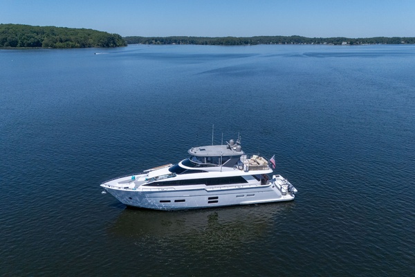 Lovie 75ft Hatteras Yacht For Sale
