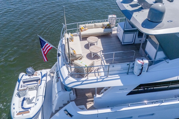 Lovie 75ft Hatteras Yacht For Sale