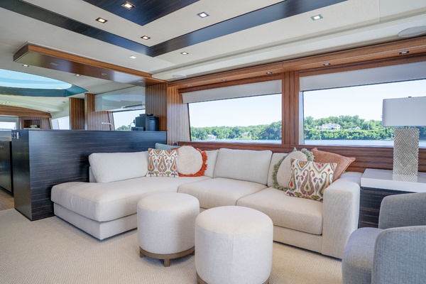 Lovie 75ft Hatteras Yacht For Sale