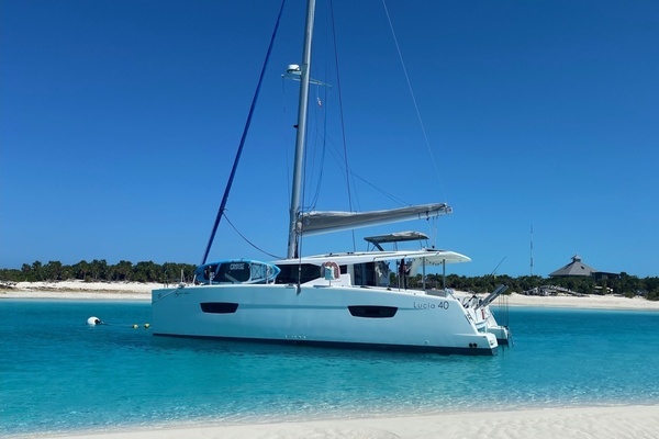 Photo of the 2018 Fountaine Pajot Lucia "Sabai Sabai"