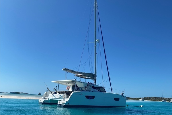 Photo of the 2018 Fountaine Pajot Lucia "Sabai Sabai"