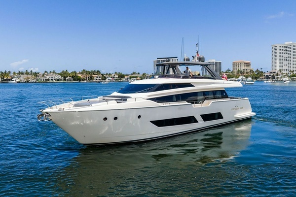 85-ft-Ferretti Yachts-2018-850 Motoryacht-ALTER EGO Boca Raton Florida United States  yacht for sale