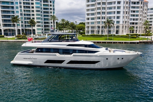 Photo of the 2018 Ferretti Yachts 850 Motoryacht "ALTER EGO"