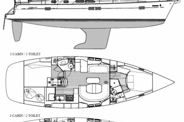 Photo of the 2004 Beneteau 423 "Vesper"