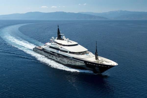 ALFA NERO 269ft Oceanco Yacht For Sale