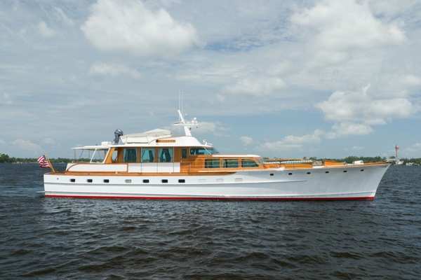 PINTAIL 84ft Trumpy Yacht For Sale