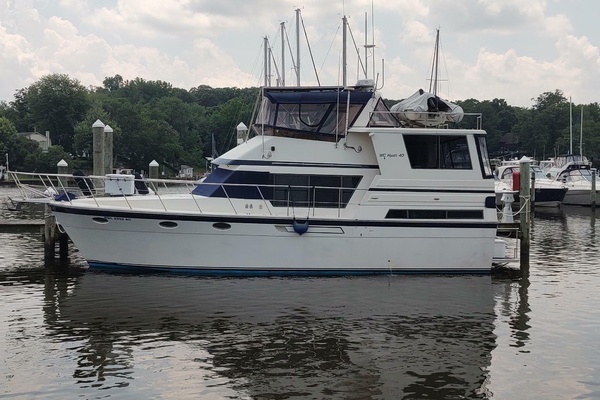 40-ft-Hyatt-1989-Double Cabin Motoryacht-Fantasea Pasadena Maryland United States  yacht for sale