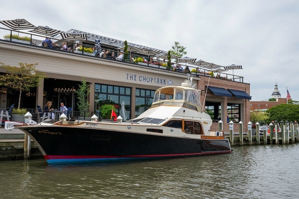44-ft-Midnight Lace-1987-44 Flybridge Rumrunner-Far Niente Chester Maryland United States  yacht for sale