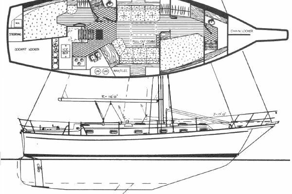 Halcyon 38ft Island Packet Yacht For Sale