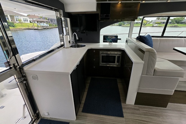 Main Cabin Galley Port