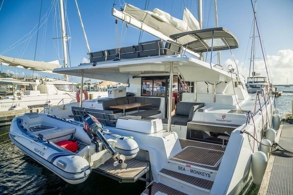 Photo of the 2022 Fountaine Pajot Elba "Sea Monkeys"