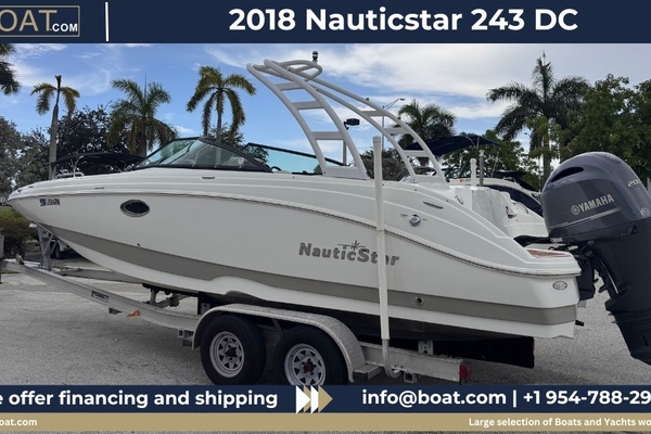 24-ft-NauticStar-2018-243 DC- Pompano Beach Florida United States  yacht for sale