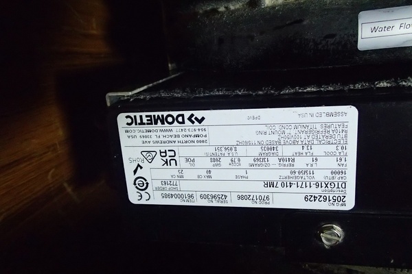 A/C Unit label