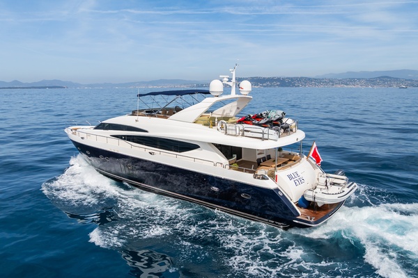 BLUE EYES 96ft Princess Yacht For Sale