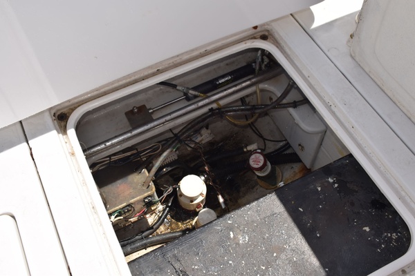 Aft Lazarette, Rear Side Of Fuel Tank
