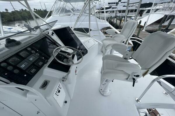 Hatteras SF Down Time - Helm