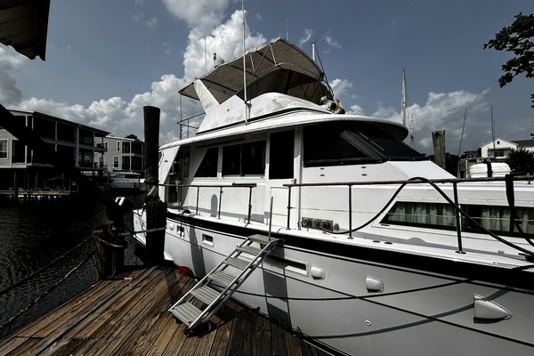 53-ft-Hatteras-1979-53 Yachtfish (YF)-CURRENSEA Mandeville  Louisiana United States  yacht for sale