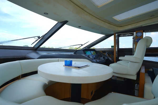 ROUND MIDNIGHT 72ft Princess Yacht For Sale