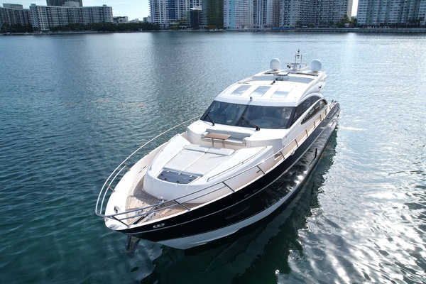 ROUND MIDNIGHT 72ft Princess Yacht For Sale