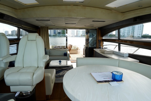 ROUND MIDNIGHT 72ft Princess Yacht For Sale