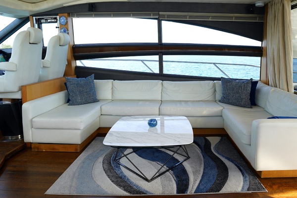 ROUND MIDNIGHT 72ft Princess Yacht For Sale