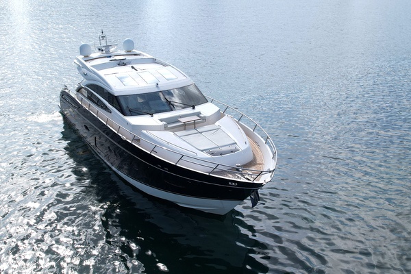 ROUND MIDNIGHT 72ft Princess Yacht For Sale