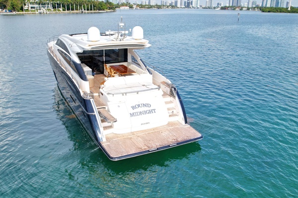 ROUND MIDNIGHT 72ft Princess Yacht For Sale