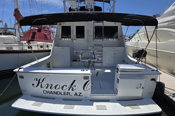 KNOCK ON WOOD 53ft Hatteras Yacht For Sale