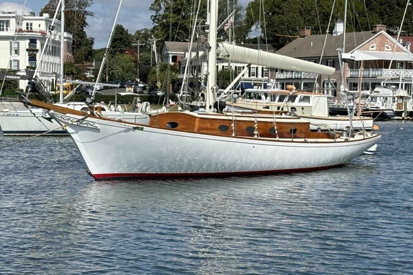 45-ft-Nielsen-1979-44 Cutter Rigged-Aerial Branford Connecticut United States  yacht for sale