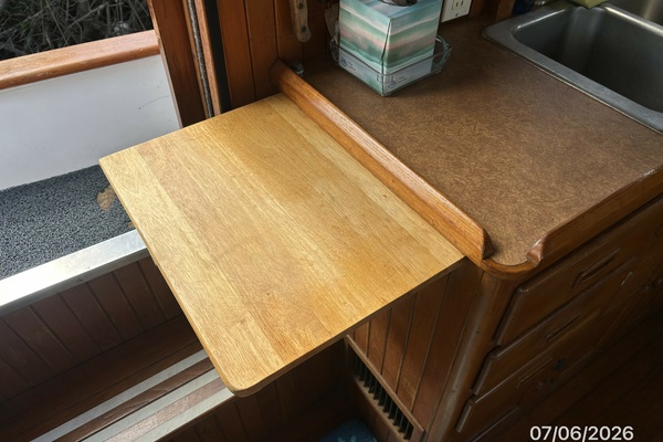 36' Monk galley countertop extension